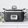 GreenPan Elite Slow Cooker, 6 qt - Graphite