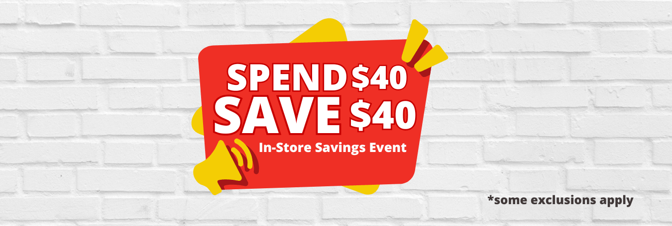 Spend 40 Save 40